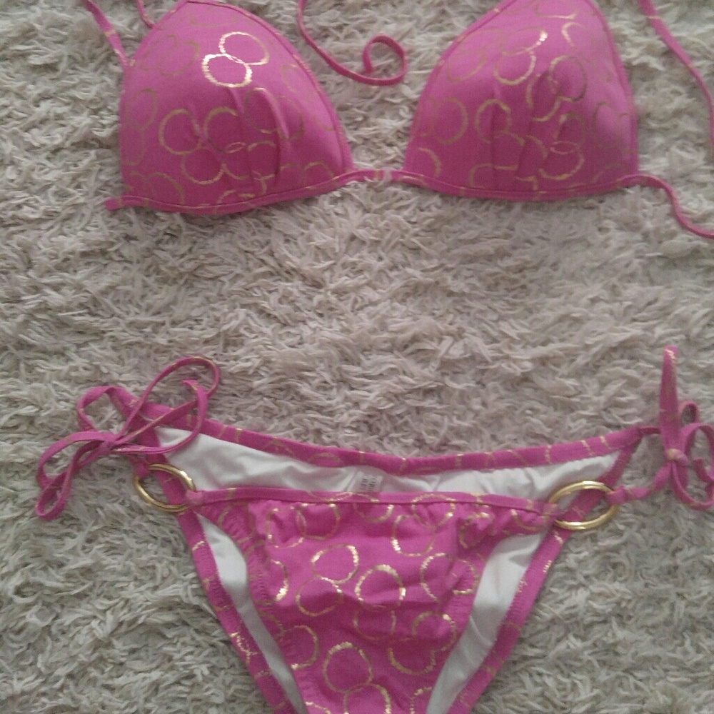 Victoria Secret limited edition foil bikini set